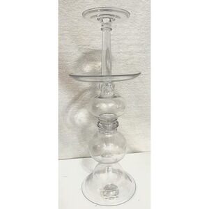 Pottery Barn DISCONTINUED Addison Candle Holder Over 2 Feet Tall 8" Diameter